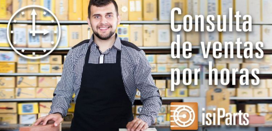 Consulta ventas por horas IsiParts