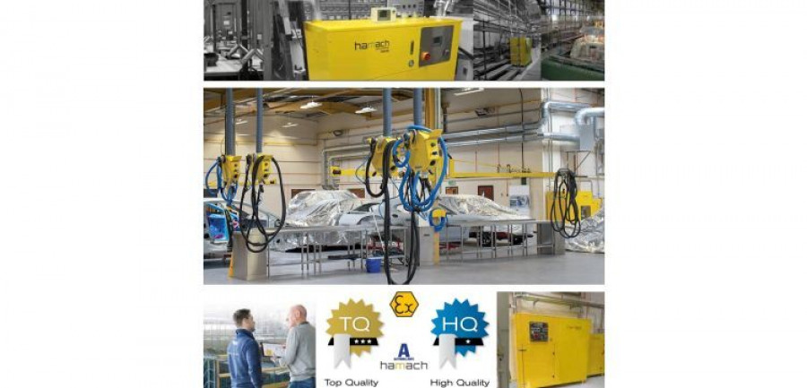 autobrillante aspiracion centralizada hamach