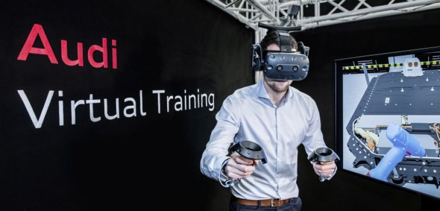 Audi realidad virtual formacion