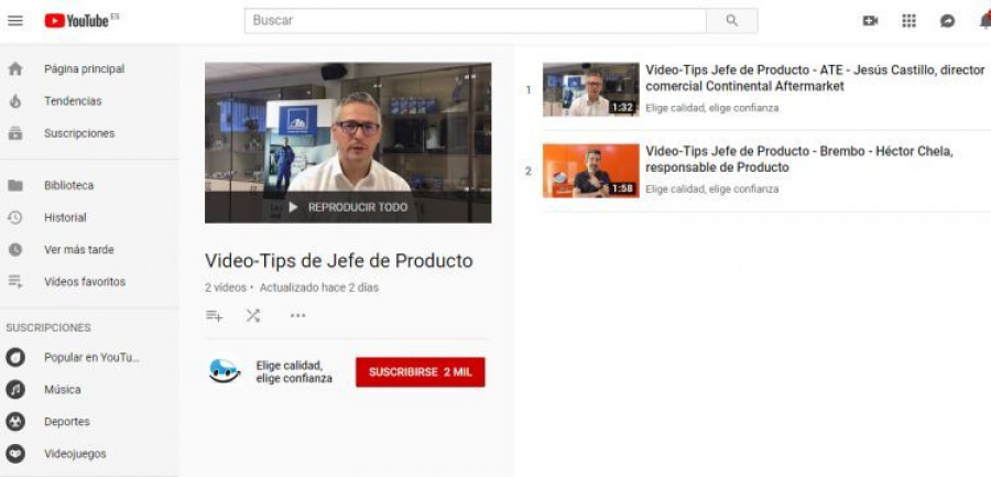 ECEC tips producto