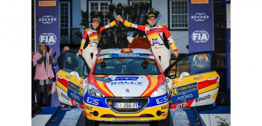 Efren llarena pirelli rally
