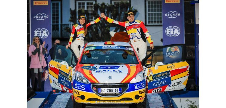 Efren llarena pirelli rally