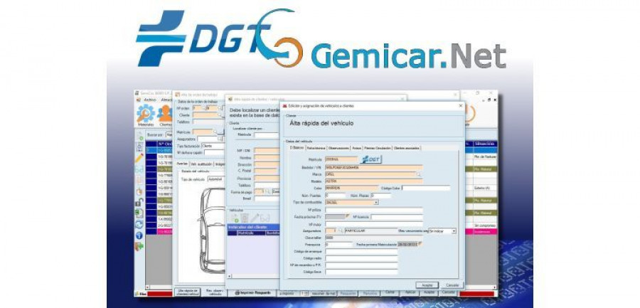 gemicar conectado dgt software