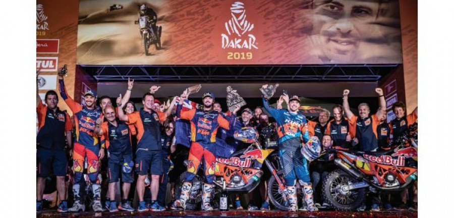 Red Bull KTM Rally Michelin dakar