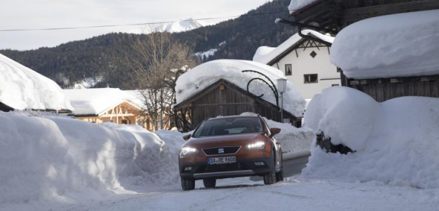 SEAT conduccion nieve mark gene