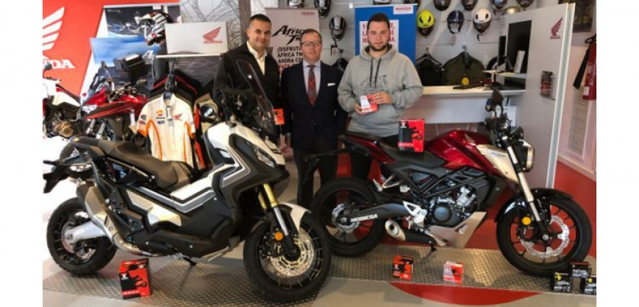 yuasa motos honda campaña