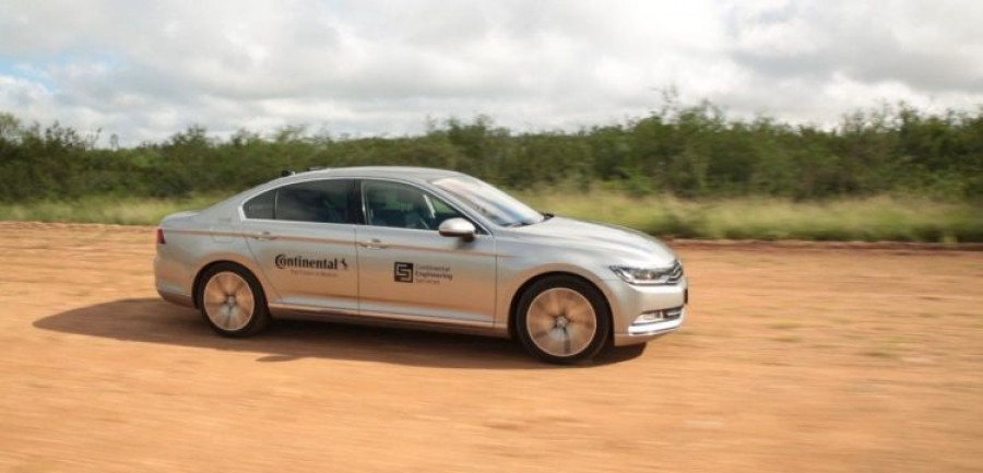 Continental neumaticos ensayos vehiculos autonomos