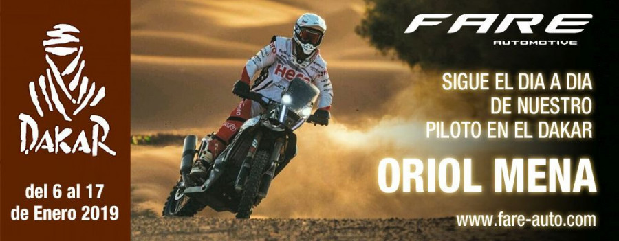 FARE patrocinio dakar pilotos