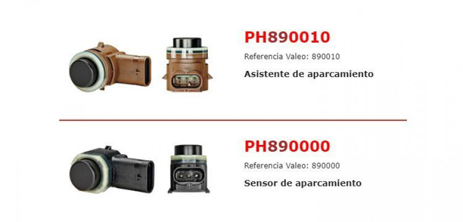 phira valeo sensores asistentes