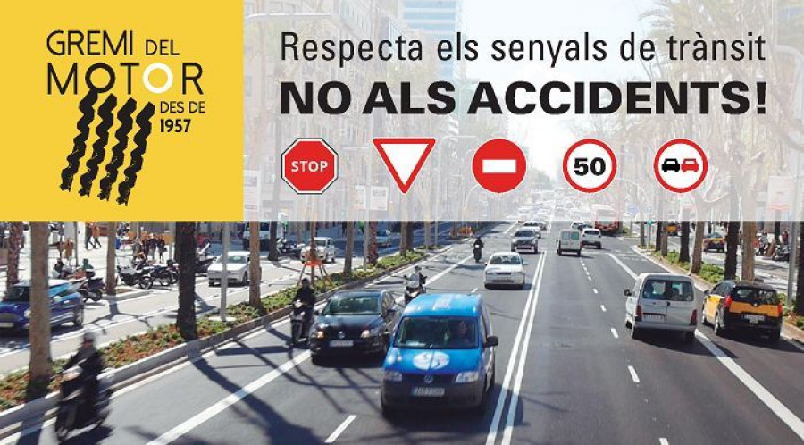 gremi del motor campaña accidentes