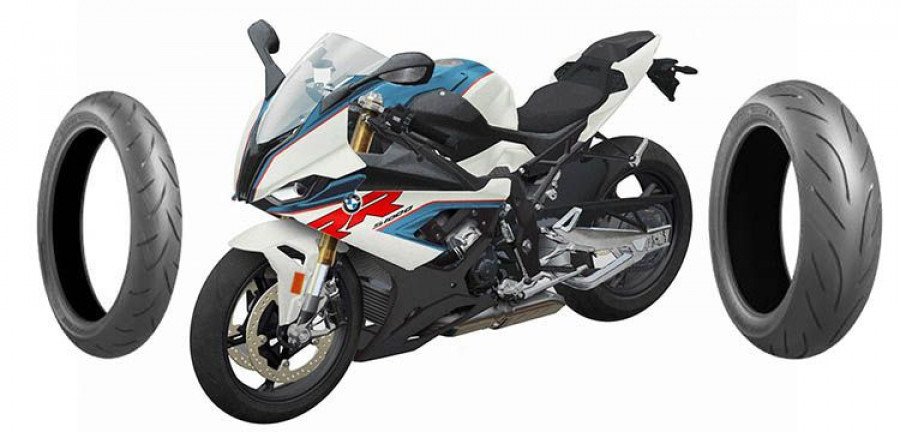 BMW S1000RR con Bridgestone Battlax Hypersport S21