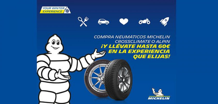 Promo Michelin Winter Experience ES