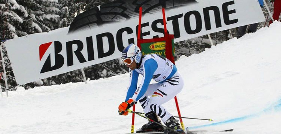 Men giant slalom race of FIS Alpine skiing World Cup in Garmisch-Partenkirchen