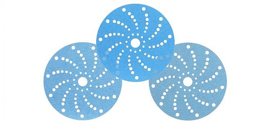 3M Hookit 325U Blue Multihole Abrasive