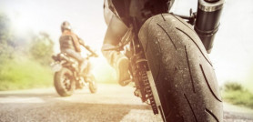 two motorcycles on the hills