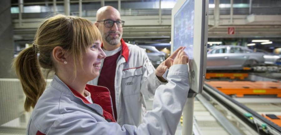 Audi training in 2018: The focus is increasingly on electric mob