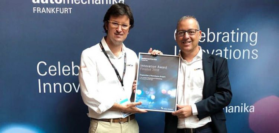 Fernando Benito y Alejandro Ríos,Premio Innovación en Frankfurt