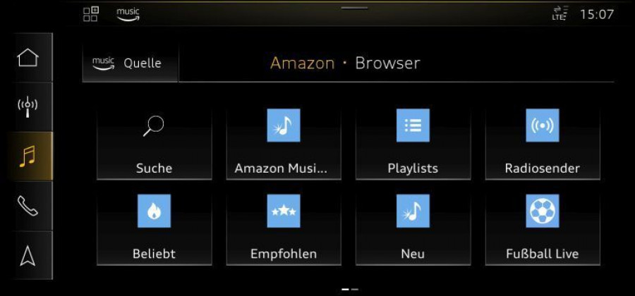 Audi-connect-con-Amazon-Music