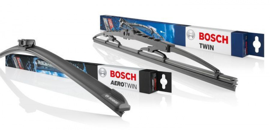 Seguridad activa con escobillas limpiaparabrisas Bosch