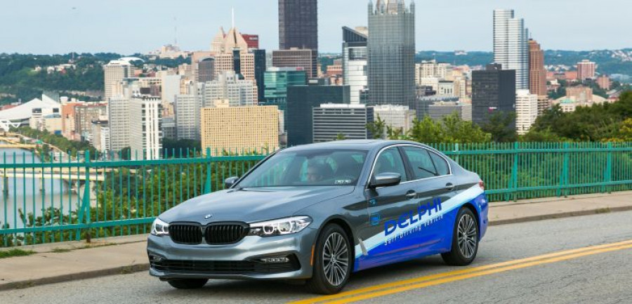 Delphi BMW Self-driving Prototype