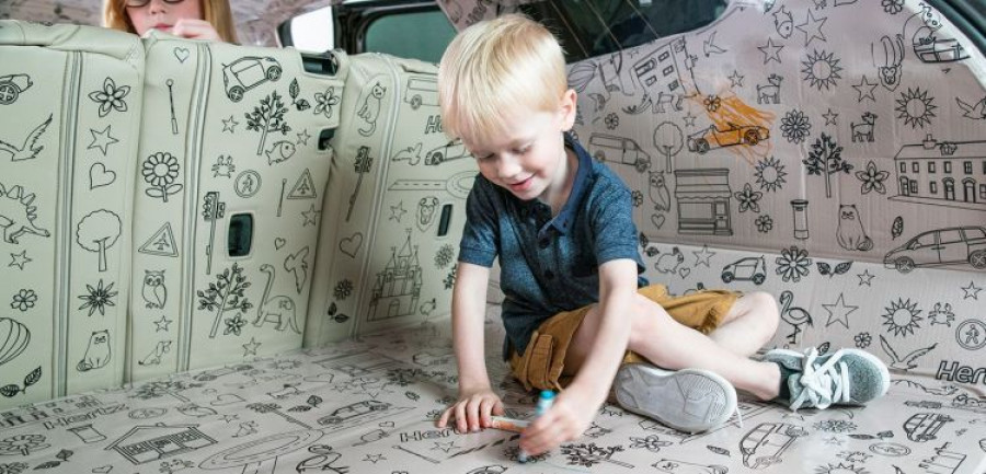 Hertz - Coche para colorear