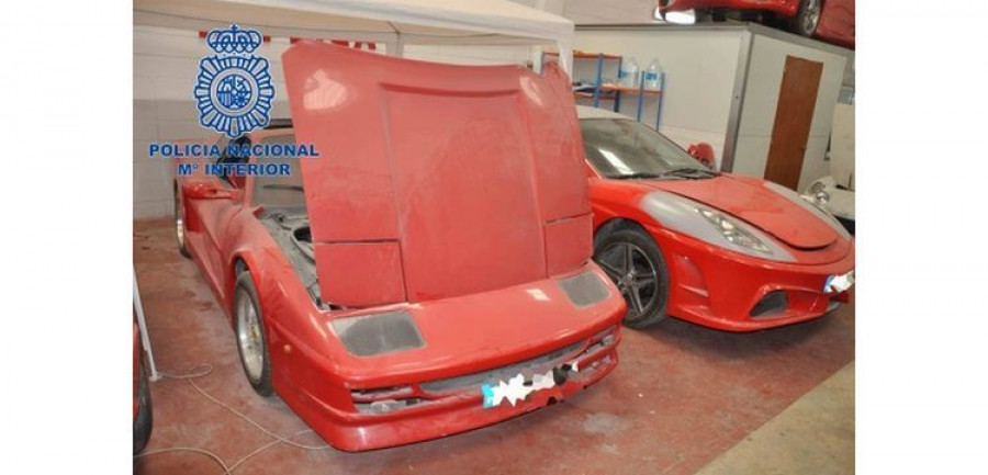 policia_taller_ilegal_ferrari
