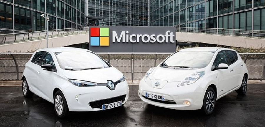 Renault-Nissan Alliance and Microsoft partnership