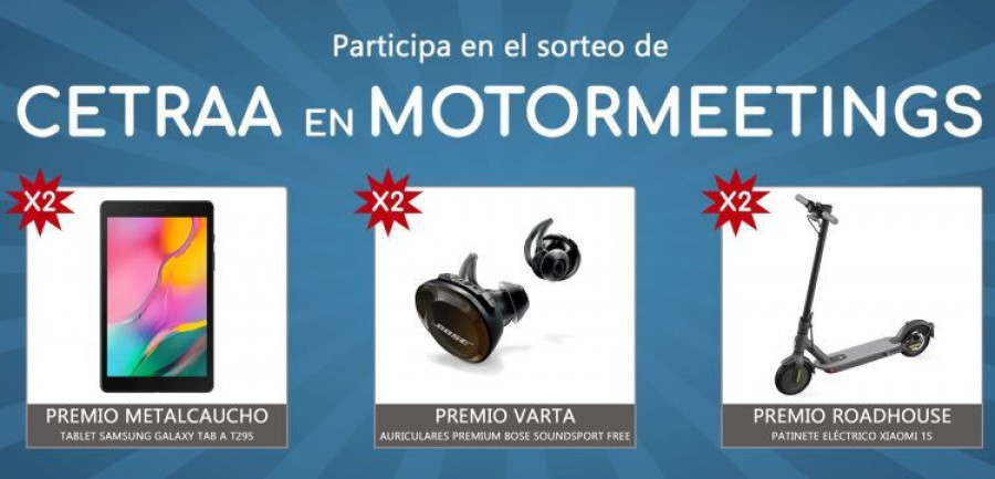 cetraa sorteo motormeetings
