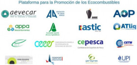 Logos plataforma promocion ecocombustibles
