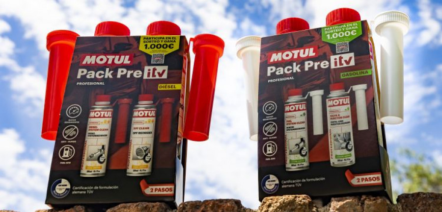 Motul diseña dos nuevos packs Pre ITV para diésel y gasolina