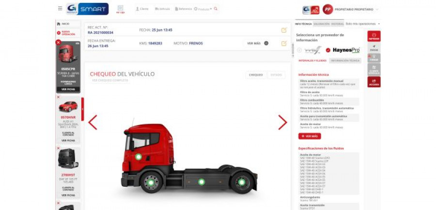 GSmart Top Truck GAUIb