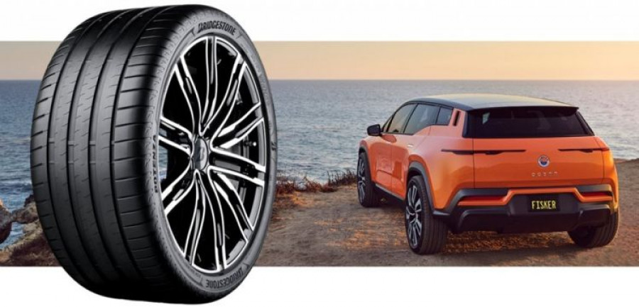 Bridgestone Fisker ocean electrico