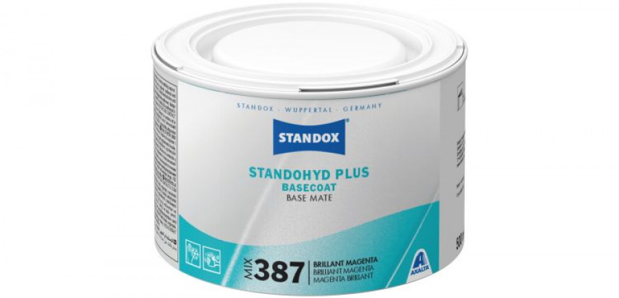 Standox Standohyd Plus Basecoat Mix 387 Brilliant Magenta