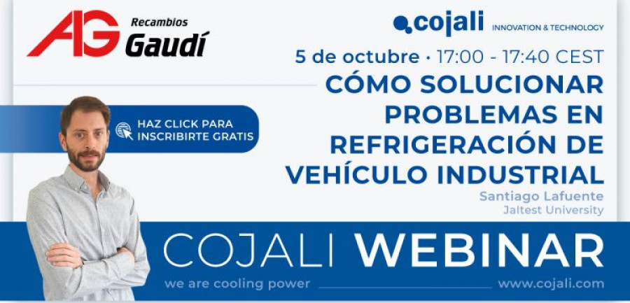 Recambios gaudi cojali webinar