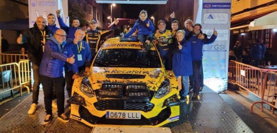 Oscar Palacio recalvi rallye meta
