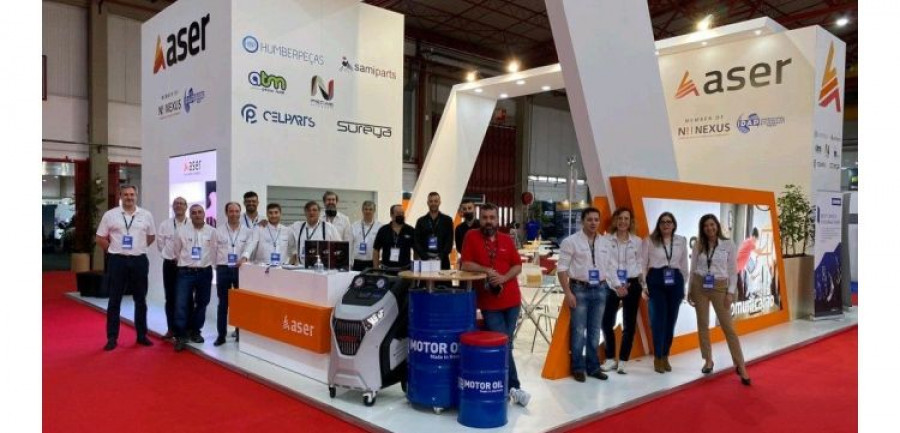 Aser stand expomecanica