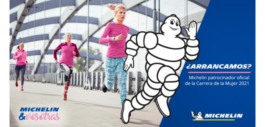 Michelin carrera mujer marea rosa