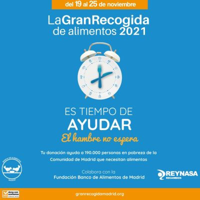 Reynasa gran recogida alimentos 2021