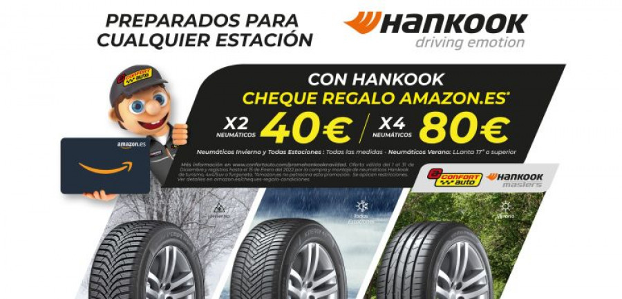 Confortauto hankook campaña amazon