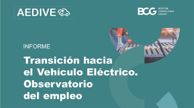 Informe transiciu00f3n hacia vehu00edculo elu00e9ctrico observatorio de empleo aedive