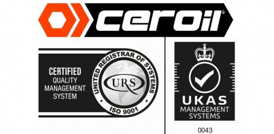 ISO 9001 URS UKAS CEROIL