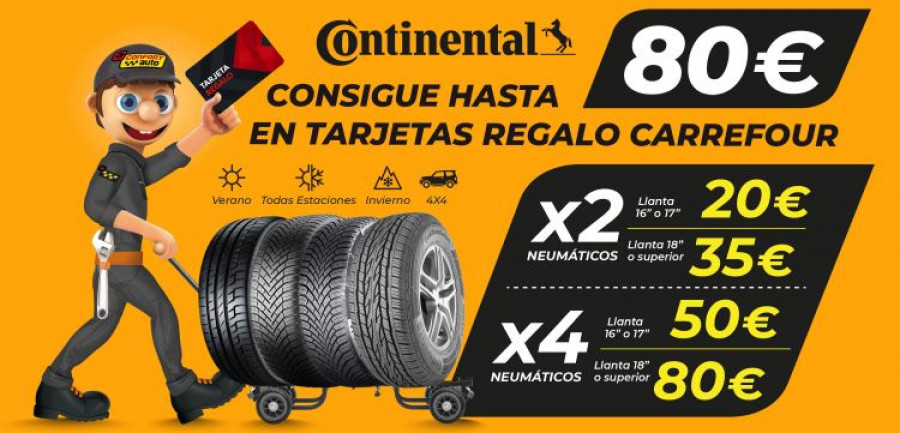 Confortauto continental promocion