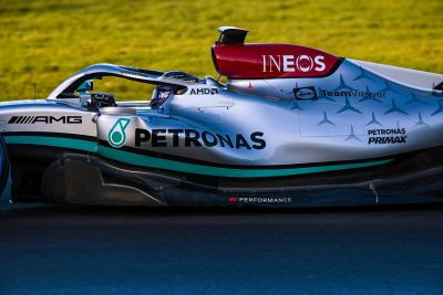 Spies Hecker Mercedes AMG Petronas Formula1 2
