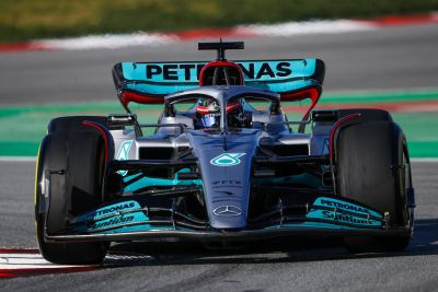 Spies Hecker Mercedes AMG Petronas Formula1 3
