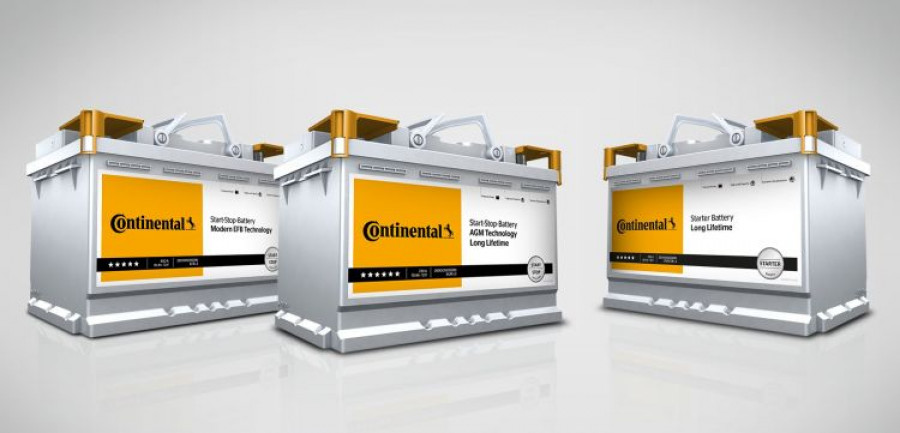 Continental baterias