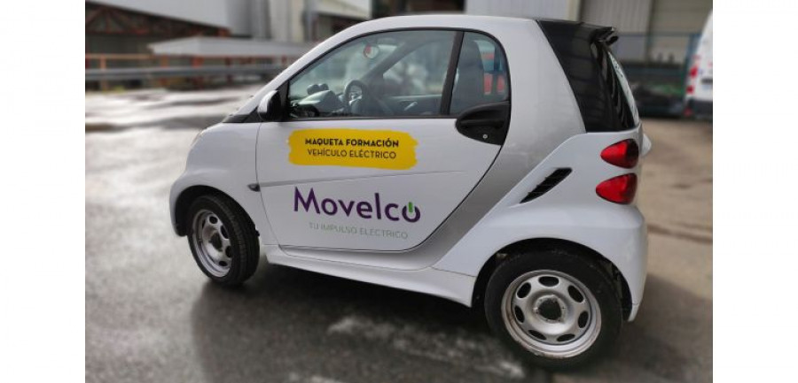 Movelco Maqueta formacion vehiculo electrico motortec
