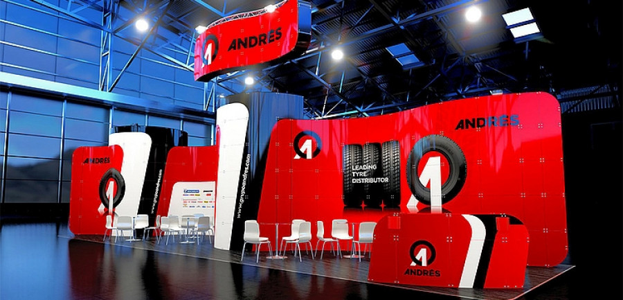 Stand Grupo Andrés Neumáticos Feria de Colonia 1