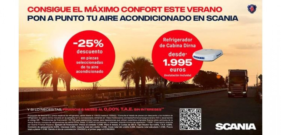 Scania campaña aire acondicionado
