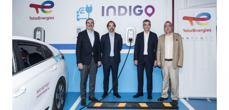 TotalEnergies Indigo carga vehiculos electricos