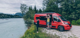Camper Van Cliff continental